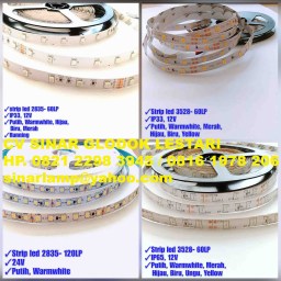 Lampu LED Strip 12V 2835 Running dan LED Strip 24V 2835 120LP
